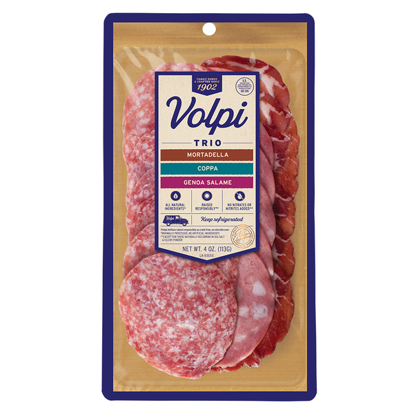 Lunch Meat Volpi Sandwich Trio hero