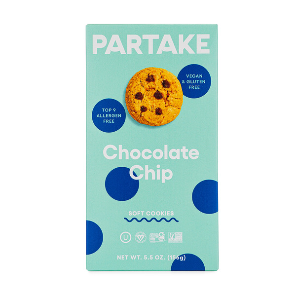 Cookies & Cakes Partake Soft Baked Chocolate Chip Cookies hero