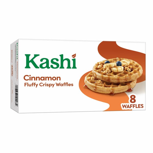 Frozen Breakfast Kashi Frozen Waffles, Vegan and Gluten Free, Frozen Breakfast for Kids, Cinnamon hero