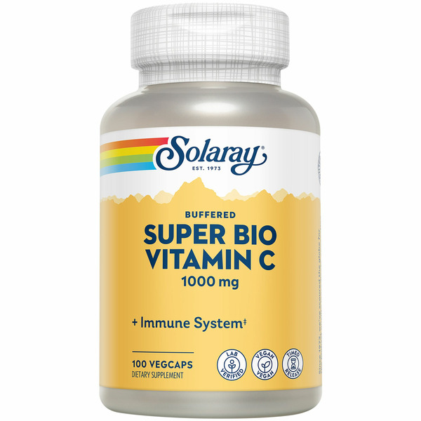 Vitamin C Solaray Super Bio C Buffered Vegetarian Capsules hero