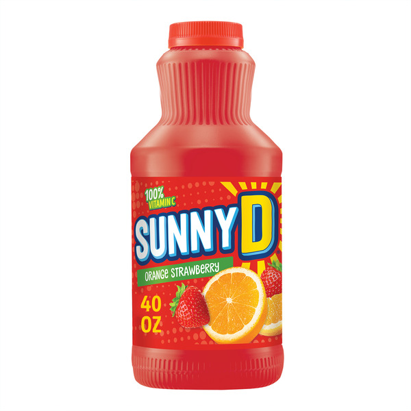 Beverages SunnyD Orange Strawberry Juice Drink hero