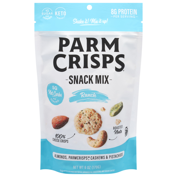 Trail Mix & Snack Mix ParmCrisps Snack Mix, Ranch hero