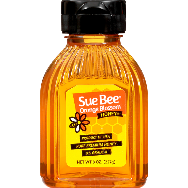 Honeys, Syrups & Nectars Sue Bee Honey, Orange Blossom hero