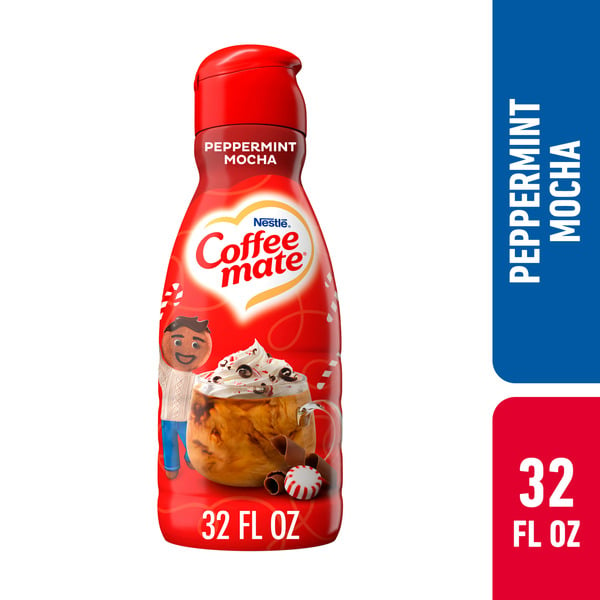 Coffee mate Peppermint Mocha Liquid Coffee Creamer Same-Day Delivery or ...