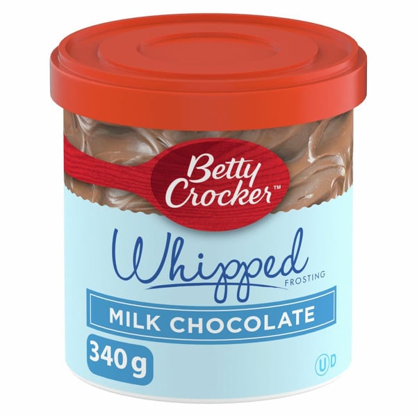 Milk Betty Crocker Milk Chocolate Whipped Frosting hero