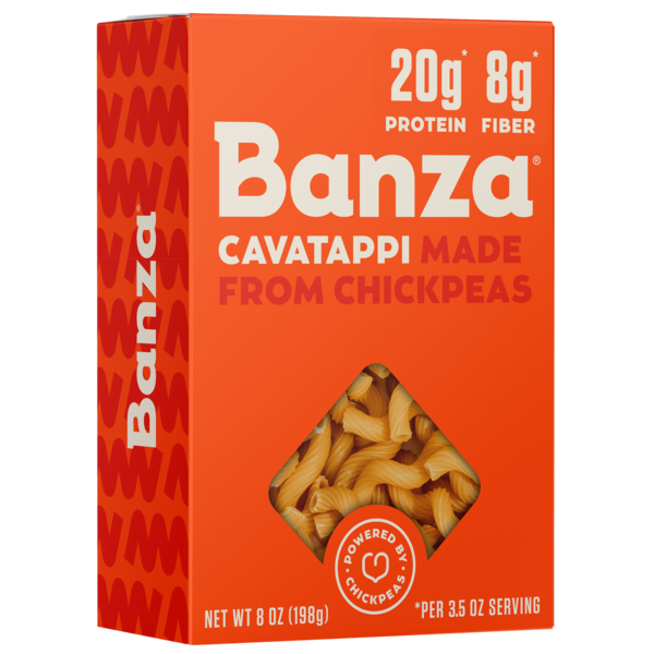 Dry Pasta Banza Cavatappi Pasta - Gluten Free, High Protein, Lower Carb hero