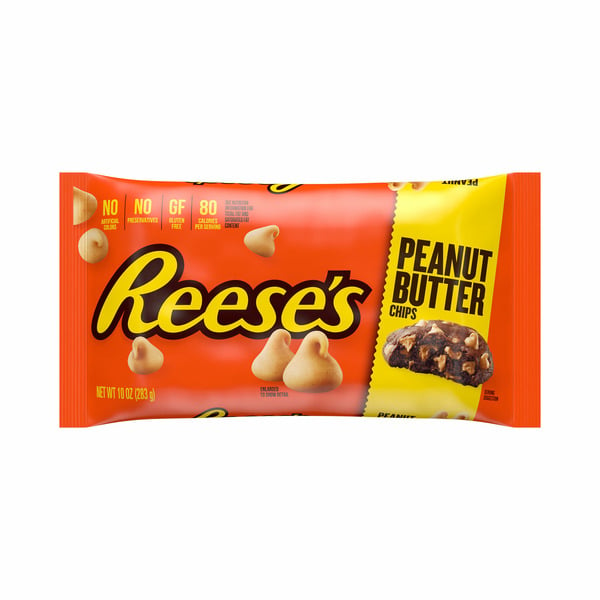 Candy & Chocolate Reese's Peanut Butter Baking Chips hero