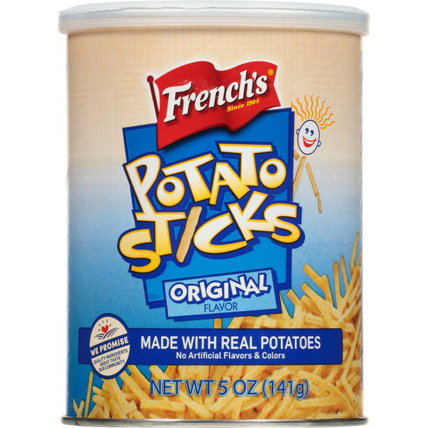 Chips & Pretzels French's® Original Potato Sticks hero