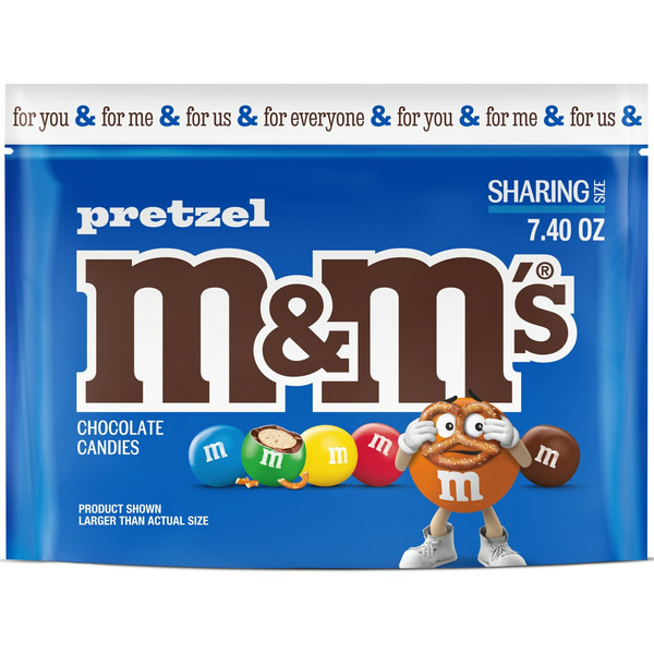 Candy & Chocolate M&M's Pretzel Milk Chocolate Candy Sharing Size hero