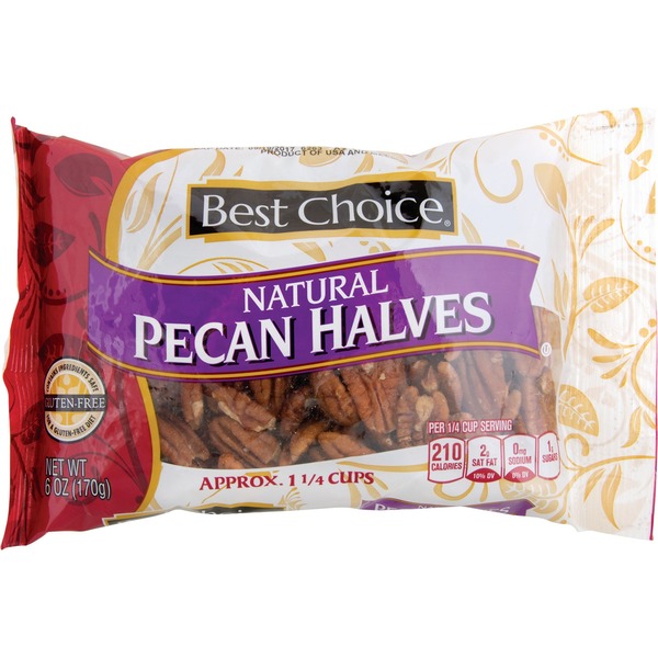 Holiday Items Best Choice Pecan Halves hero