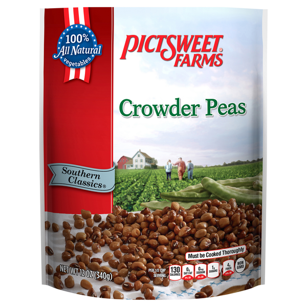 Frozen Produce Pictsweet Farms Crowder Peas, Stand Up Bag hero