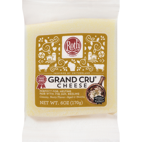 Specialty Cheeses Roth Grand Cru®, Alpine Style Cheese hero