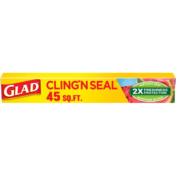 More Household Glad Cling ‘N Seal Plastic Food Wrap hero