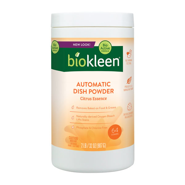 Dish Detergents Biokleen Automatic Dish Soap Powder, Citrus, 64 Loads hero