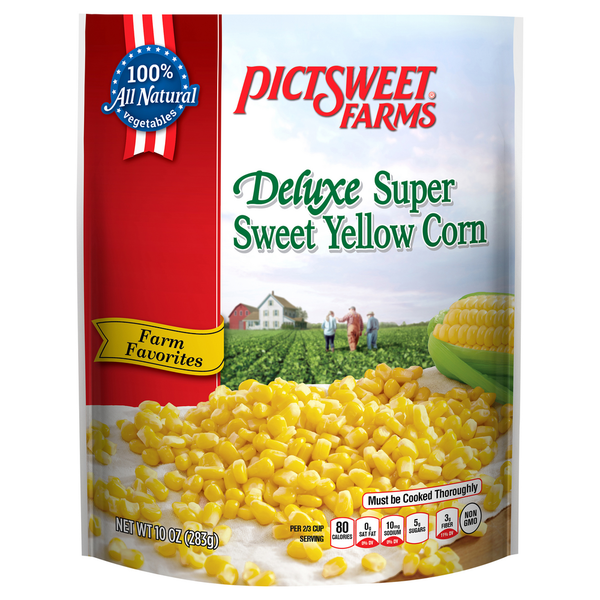 Frozen Produce Pictsweet Farms Corn, Yellow, Super Sweet, Deluxe hero