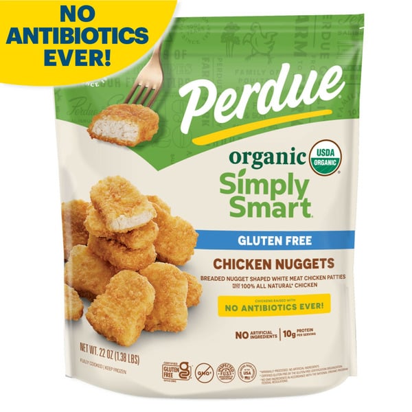 Frozen Meat & Seafood Perdue Gluten Free Breaded Chicken Breast Nuggets hero