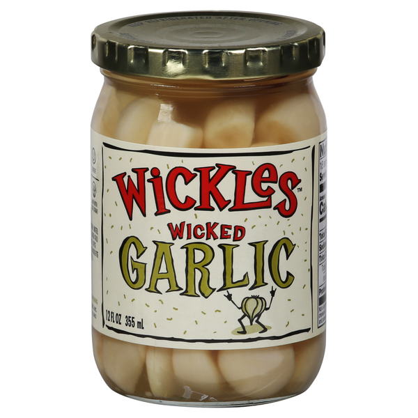 Pickled Goods & Olives Wickles Garlic, Wicked hero