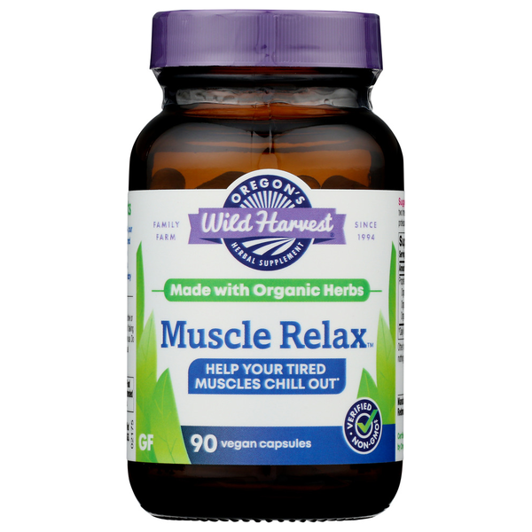 Vitamins & Supplements Oregon's Wild Harvest Organic Muscle Relax hero