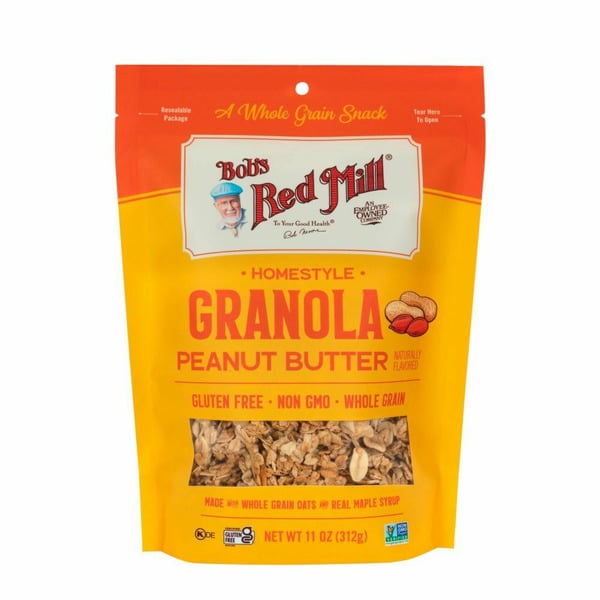 Granola Bob's Red Mill Homestyle Granola, Peanut Butter hero