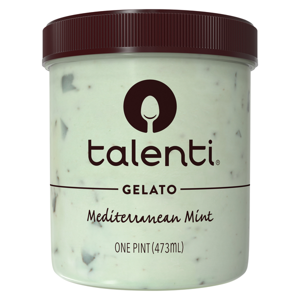 Ice Cream & Toppings Talenti Gelato Mediterranean Mint hero