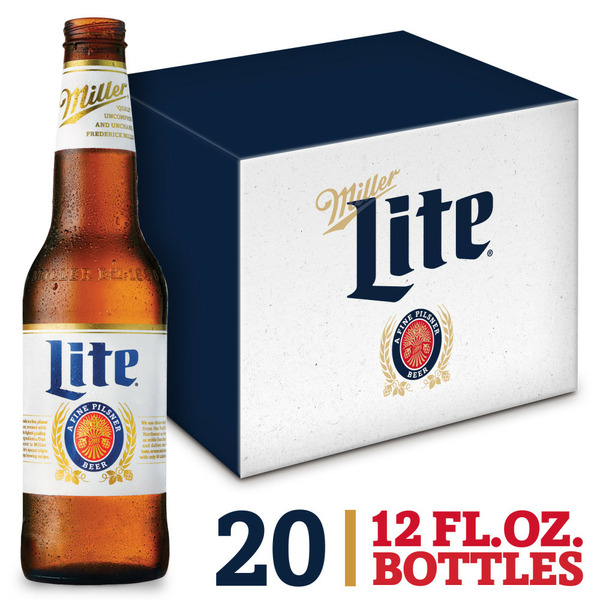 Beers & Coolers Miller Lite Beer LN Btl hero