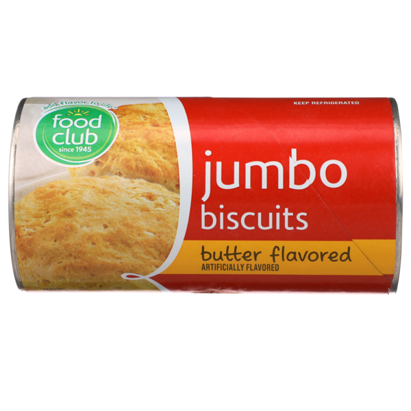 Cookies & Cakes Food Club Butter Flavored Jumbo Biscuits hero