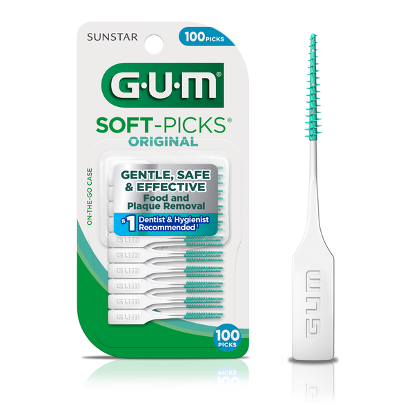 Oral Hygiene Sunstar GUM GUM  Soft-Picks Original,  Dental Picks hero