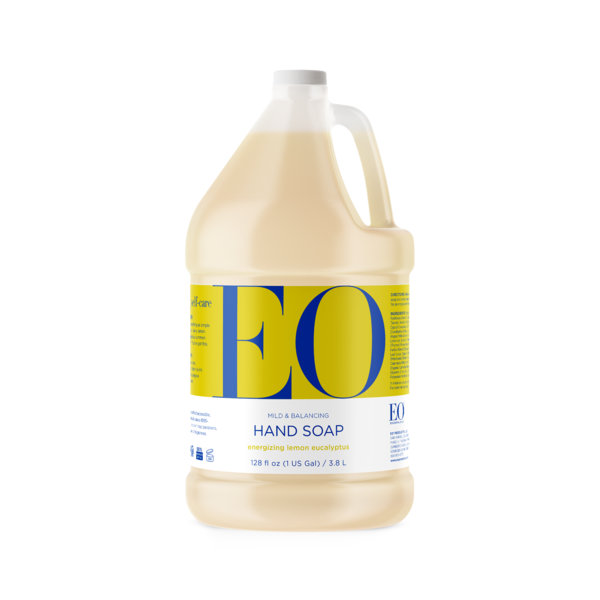 Beauty EO Hand Soap, Lemon + Eucalyptus hero