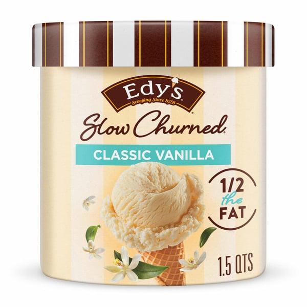 Ice Cream & Toppings Edy's/Dreyer's Slow Churned Classic Vanilla Light Ice Cream hero