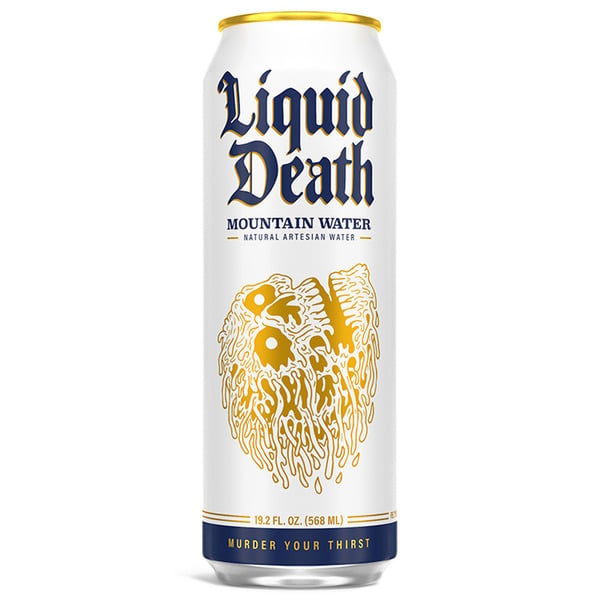 Water, Seltzer & Sparkling Water Liquid Death Mountain Water hero