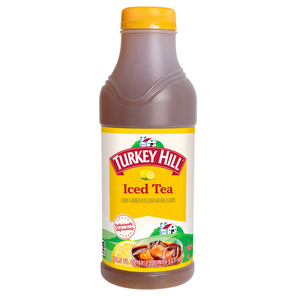 Refrigerated Turkey Hill Iced Tea, Lemon Flavored hero