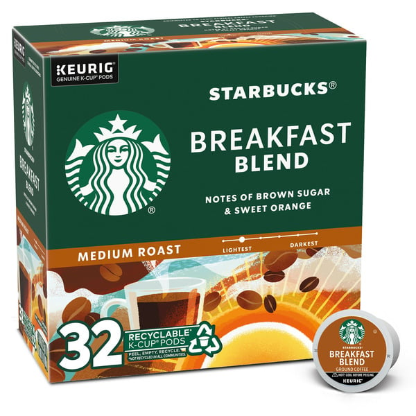 Coffee Starbucks Breakfast Blend Medium Roast K-Cup Coffee hero