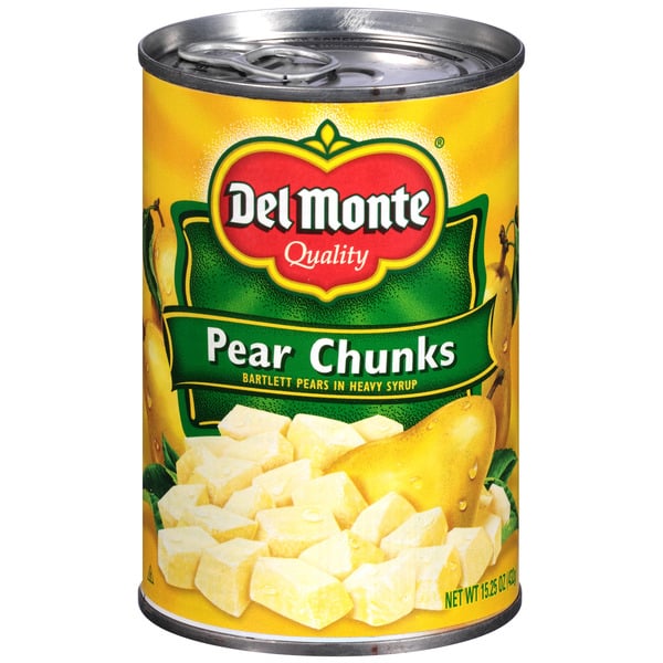 Canned Fruit & Applesauce Del Monte Pear, Chunks hero