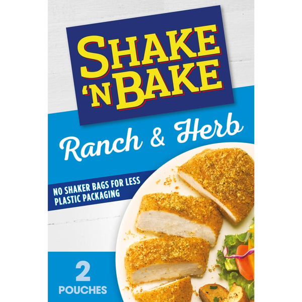 Marinades & Meat Preparation Shake 'N Bake Ranch & Herb Seasoned Coating Mix hero