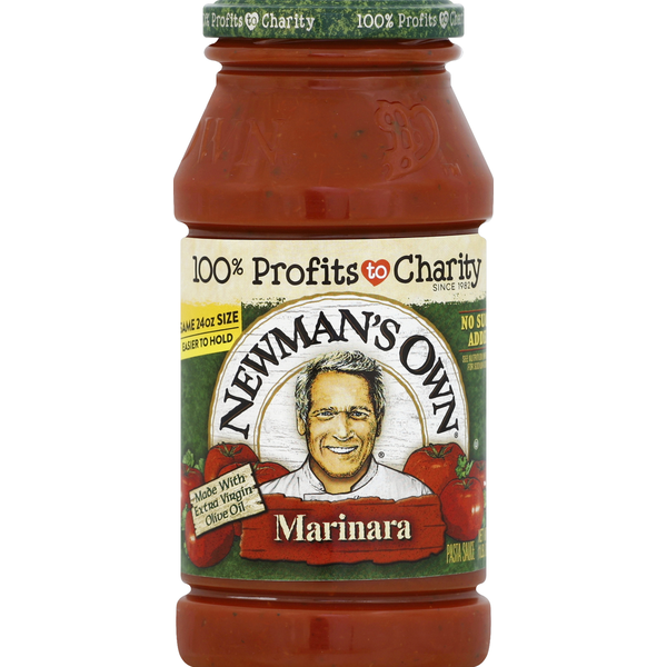 Pasta Sauce Newman's Own Pasta Sauce, Marinara hero