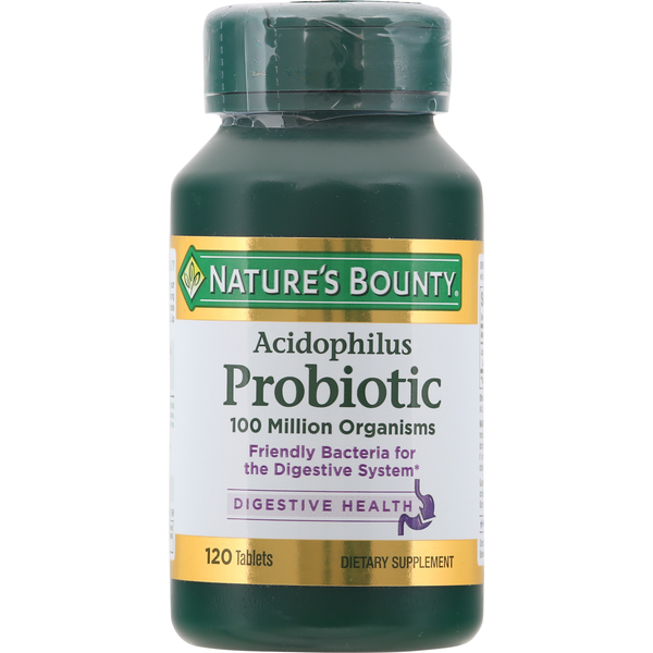 Vitamins & Supplements Nature's Bounty Acidophilus Probiotic, Tablets hero