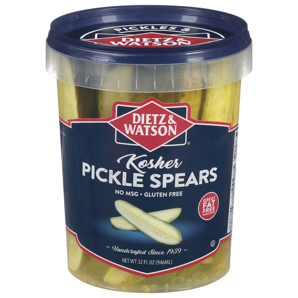 Pickled Goods & Olives Dietz & Watson Pickle Spears, Kosher hero