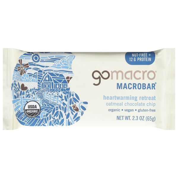 Energy & Granola Bars GoMacro MacroBar, Oatmeal Chocolate Chip hero