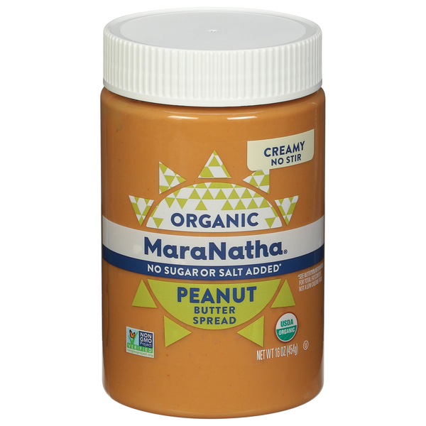 Spreads MaraNatha Peanut Butter Spread, Organic, No Stir, Creamy hero