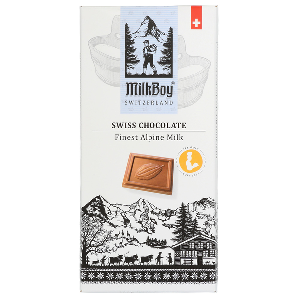 Milkboy Switzerland Alpine Milk Chocolates hero