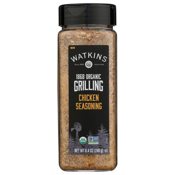 Watkins Organic Chicken Grilling Seasoning hero