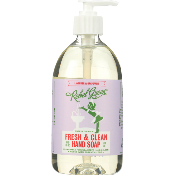 Beauty Rebel Green Hand Soap hero