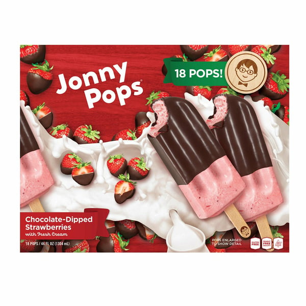 Ice Cream & Desserts JonnyPops Chocolate Dipped Strawberries hero