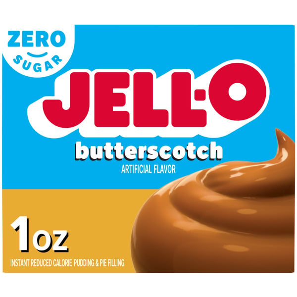 Doughs, Gelatins & Bake Mixes Jell-O Zero Sugar Butterscotch Flavor Instant Pudding & Pie Filling hero