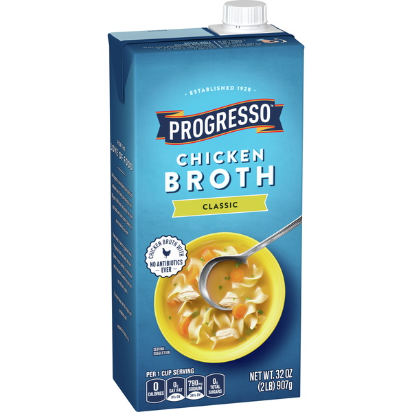 Soup, Broth & Bouillon Progresso Classic Chicken Broth Gluten Free hero