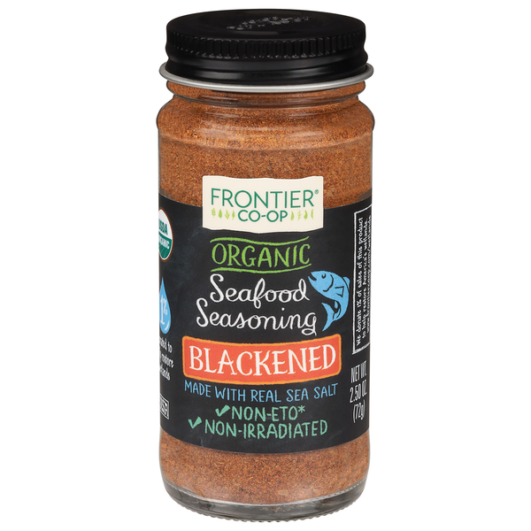 Spices & Seasonings Frontier Co-op Seafood Seasoning, Organic, Blackened hero