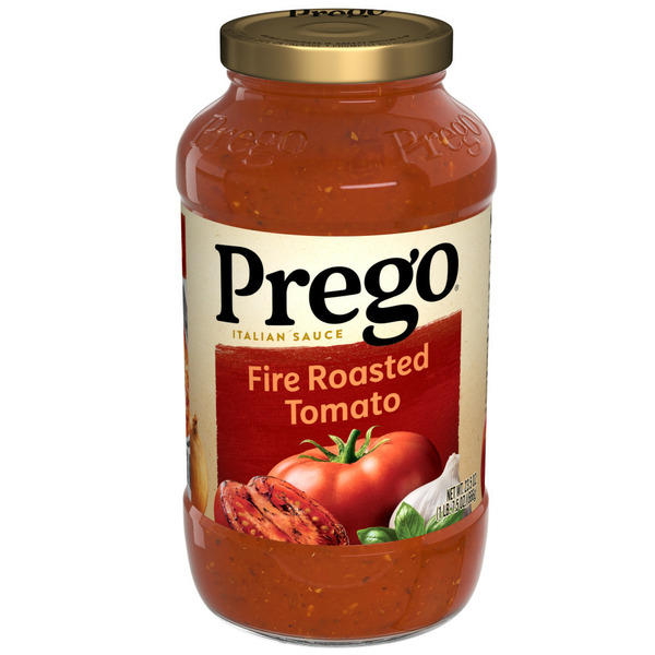 Pasta Sauce Prego Fire Roasted Tomato Pasta Sauce hero