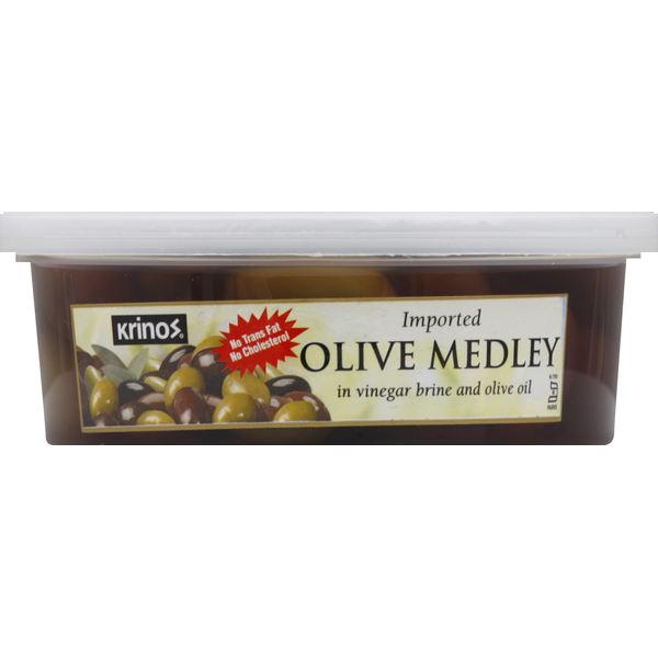 Pickled Goods & Olives Krinos Olive Medley, Imported hero