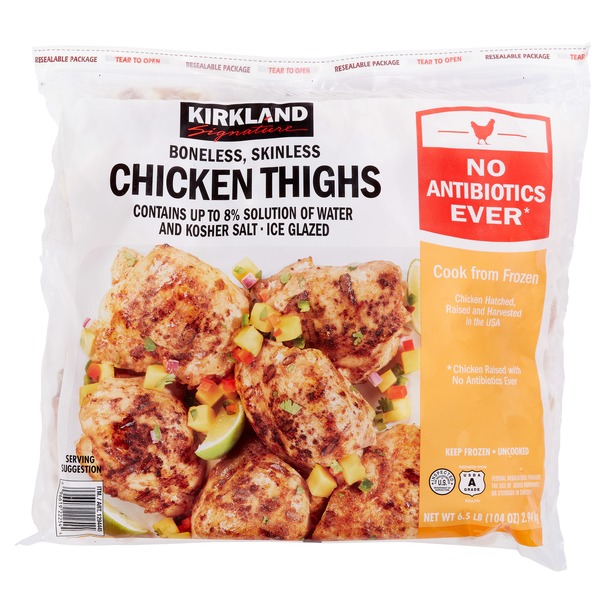 Costco Kirkland Signature Boneless Skinless Chicken Thighs Same Day Delivery Or Pickup Instacart