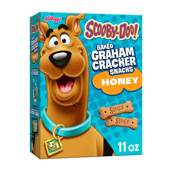 Cookies & Cakes Scooby-doo! Baked Graham Cracker Snacks, Lunch Box Snacks, Kids Snacks, Honey hero